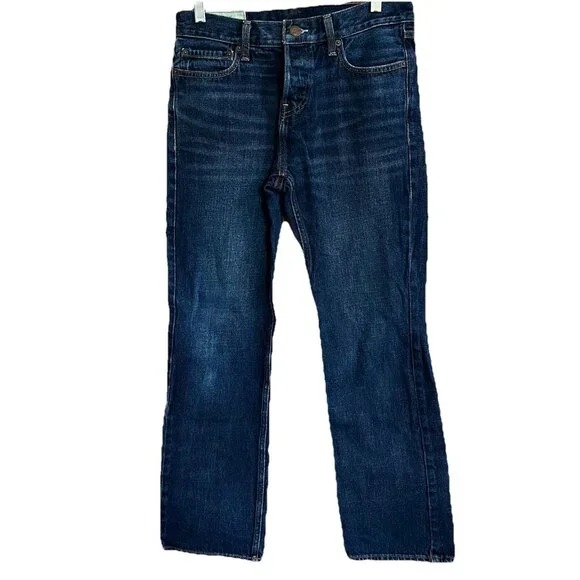 Mens The Hollister Boot Blue Denim Jeans Cotton Button Fly 30X32 Measures 31x31 - Picture 16 of 16